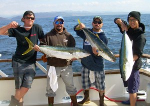 Captain Adam and a few anglers