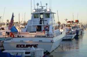 Eclipse at the dock